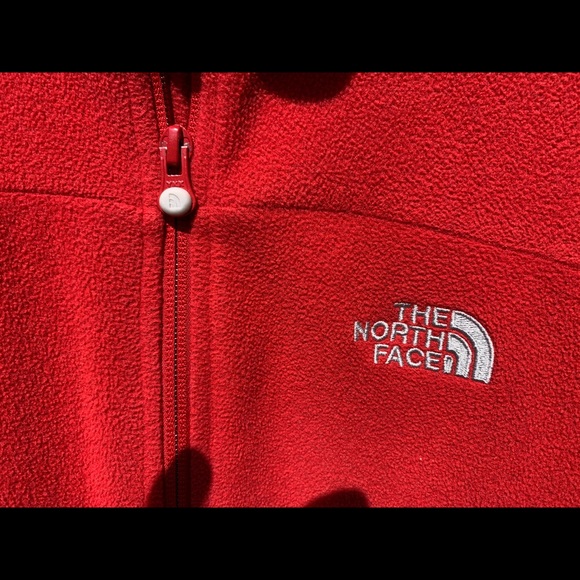 North Face full zipper fleece with zipper pockets - Picture 3 of 5